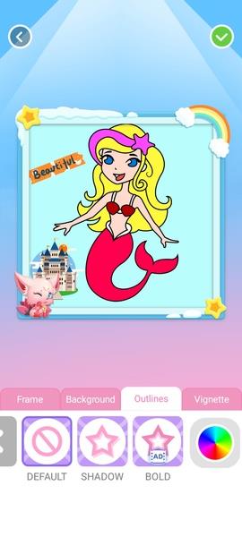 Mermaids Coloring स्क्रीनशॉट 1