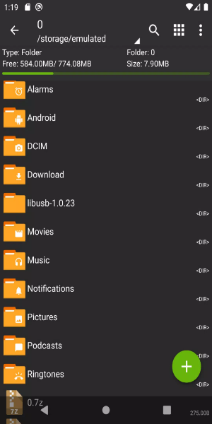 ZArchiver Скриншот 2