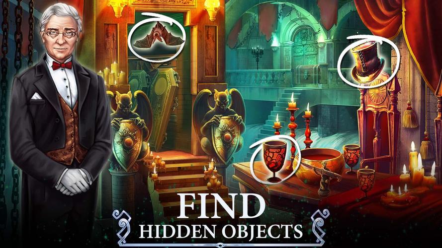 Hidden Objects: Twilight Town Screenshot 1