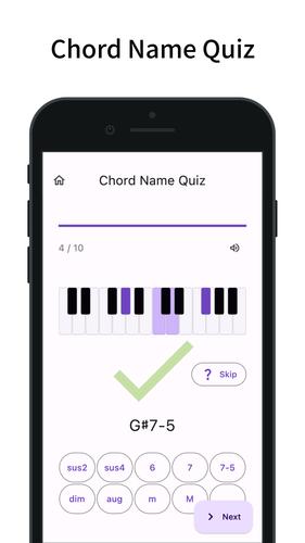 Schermata Chord Quiz 0