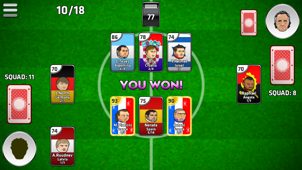 Head Soccer Cards Tangkapan skrin 3