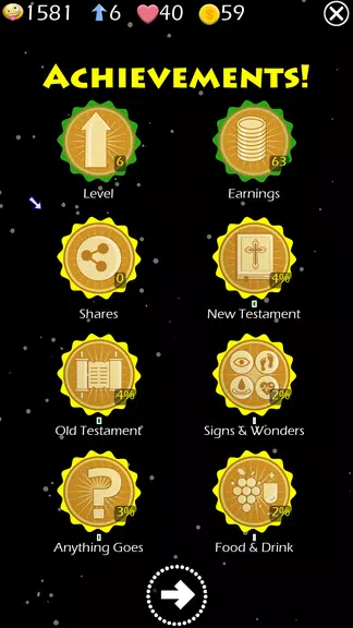 Jesus Bible Trivia Games Quiz Ekran Görüntüsü 3