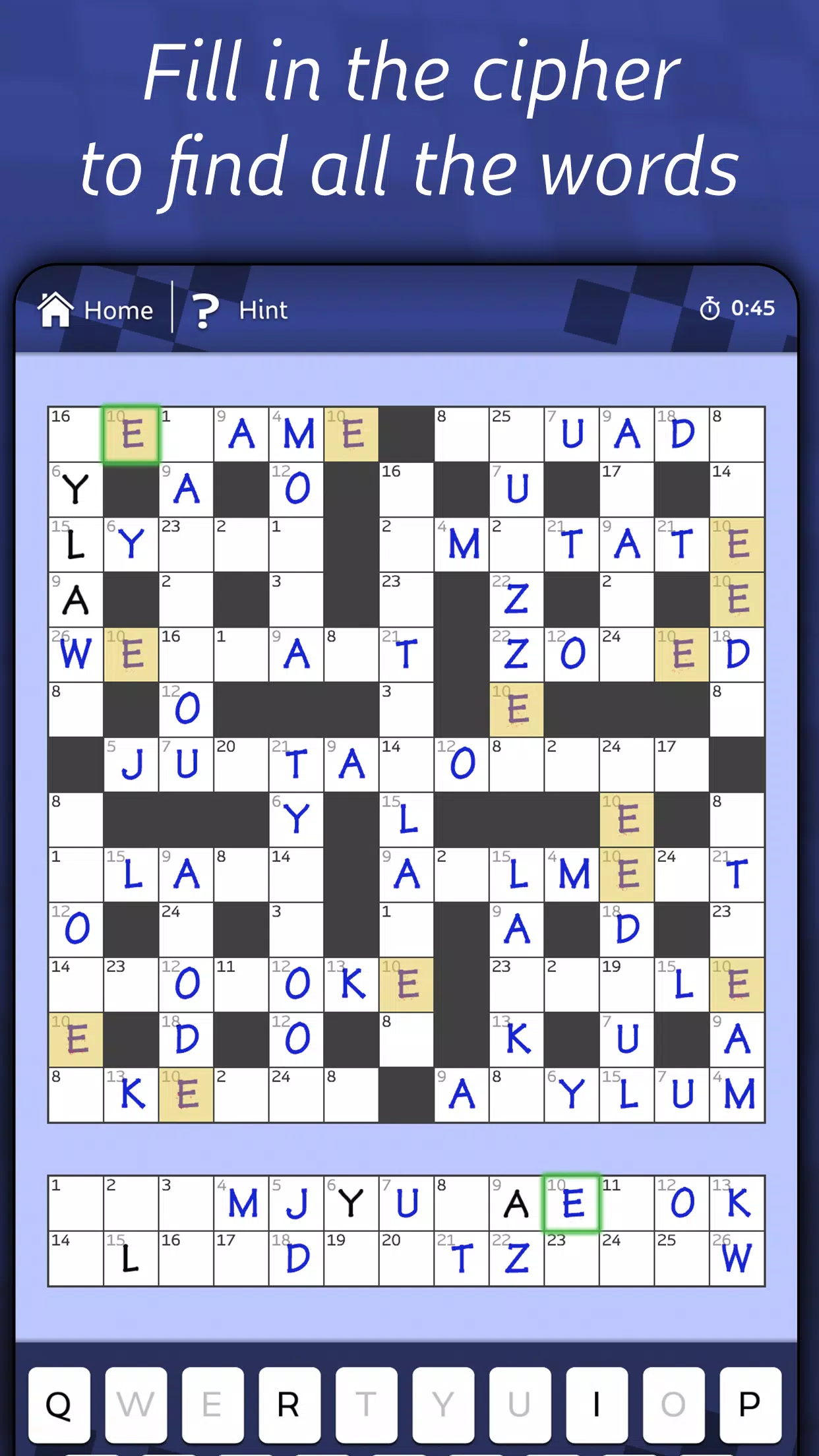 Astraware CodeWords Скриншот 0