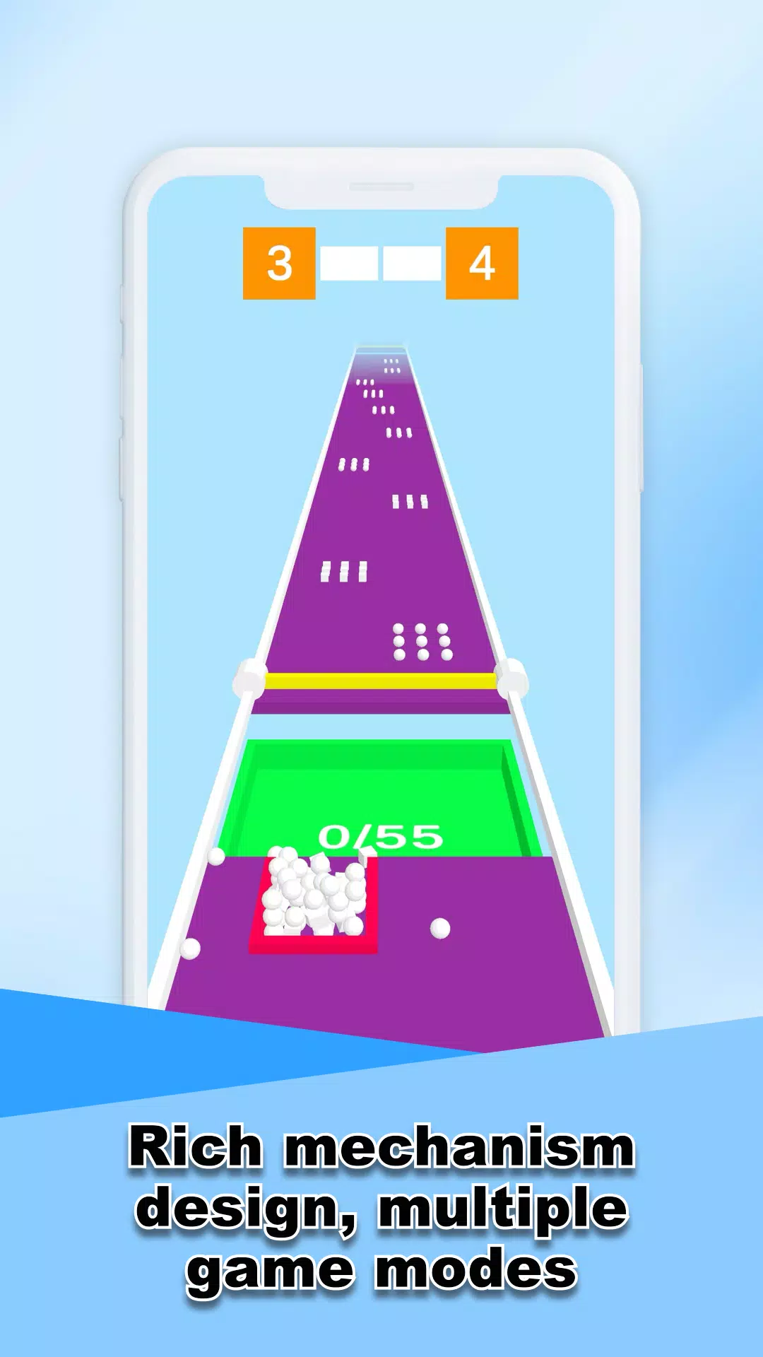 Collect Balls 3D Game Tangkapan skrin 2