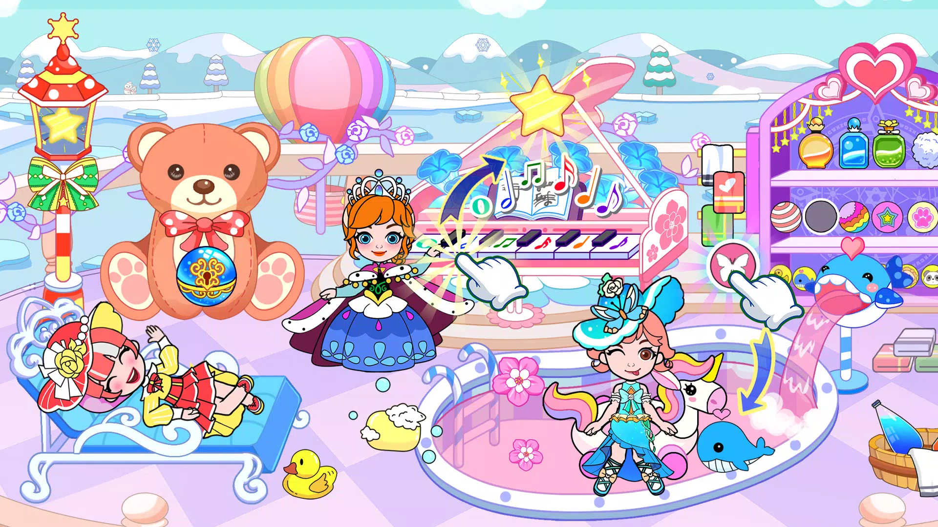 Ice Princess World Castle Life Schermafbeelding 3