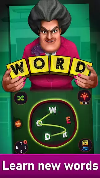 Scary Teacher : Word Games ภาพหน้าจอ 2