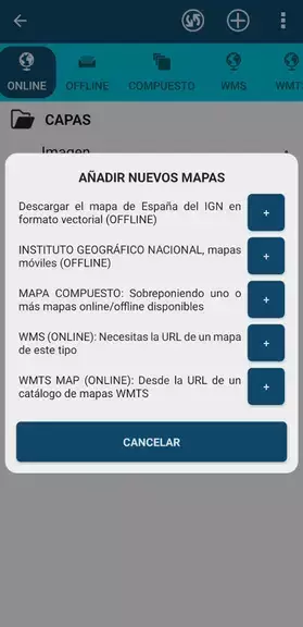 Schermata Mapas de España 3