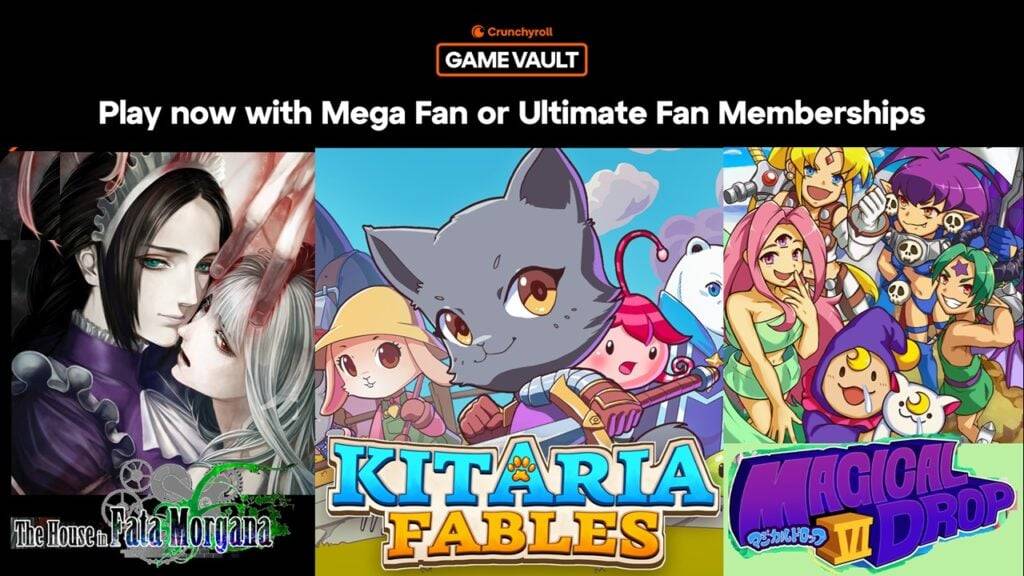 Crunchyroll ขยายหลุมฝังศพ Android ด้วยสามชื่อใหม่รวมถึง The House in Fata Morgana