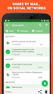 Voice notes Скриншот 3