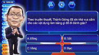 Triệu Phú Là Ai : Giáo Sư Xoay स्क्रीनशॉट 0