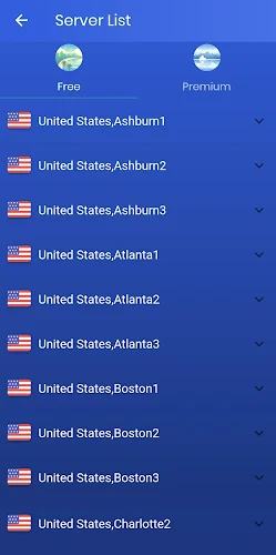 USA VPN - Turbo Fast VPN Proxy Zrzut ekranu 1