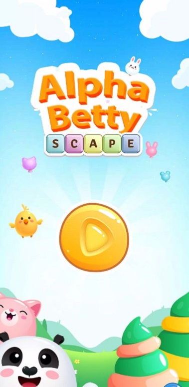 Alpha Betty Scape - Word Game Capture d'écran 0