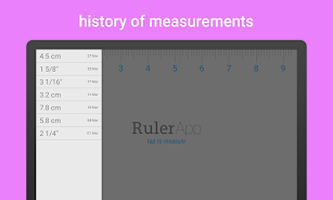 Ruler App: Measure centimeters Ảnh chụp màn hình 3