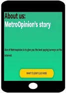 MetroOpinion Survey Rewards Zrzut ekranu 2