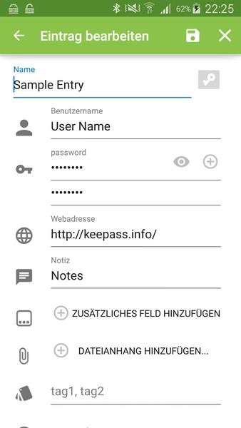 Keepass2Android Ekran Görüntüsü 0