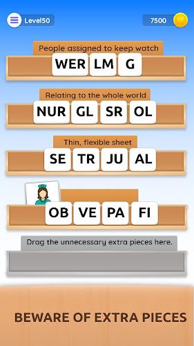 Word Jigsaw: Brain Teaser Screenshot 3