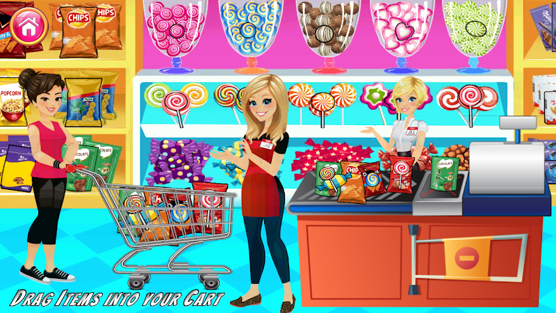 Supermarket Shopping Mall Game Zrzut ekranu 1