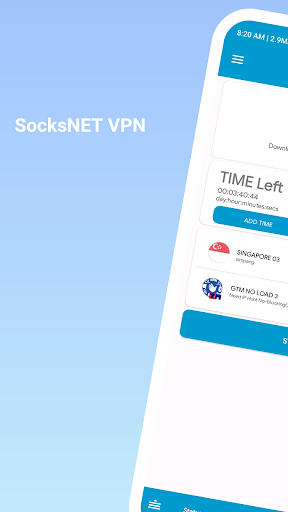 SocksNET VPN Schermafbeelding 0