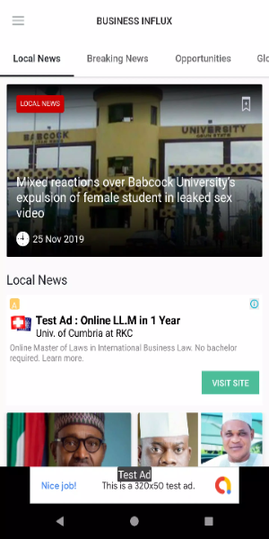 Business Influx News Скриншот 1