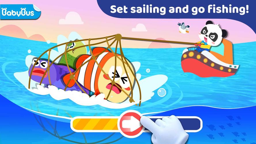 Baby Panda: Fishing ภาพหน้าจอ 0