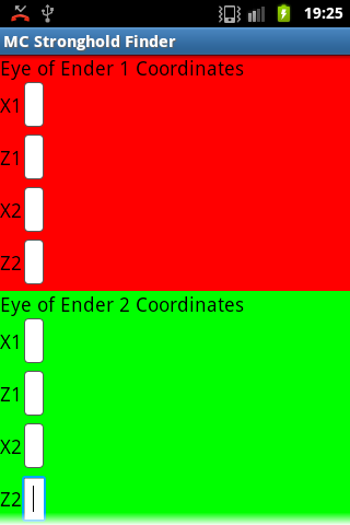 MC Stronghold Finder Tangkapan skrin 0