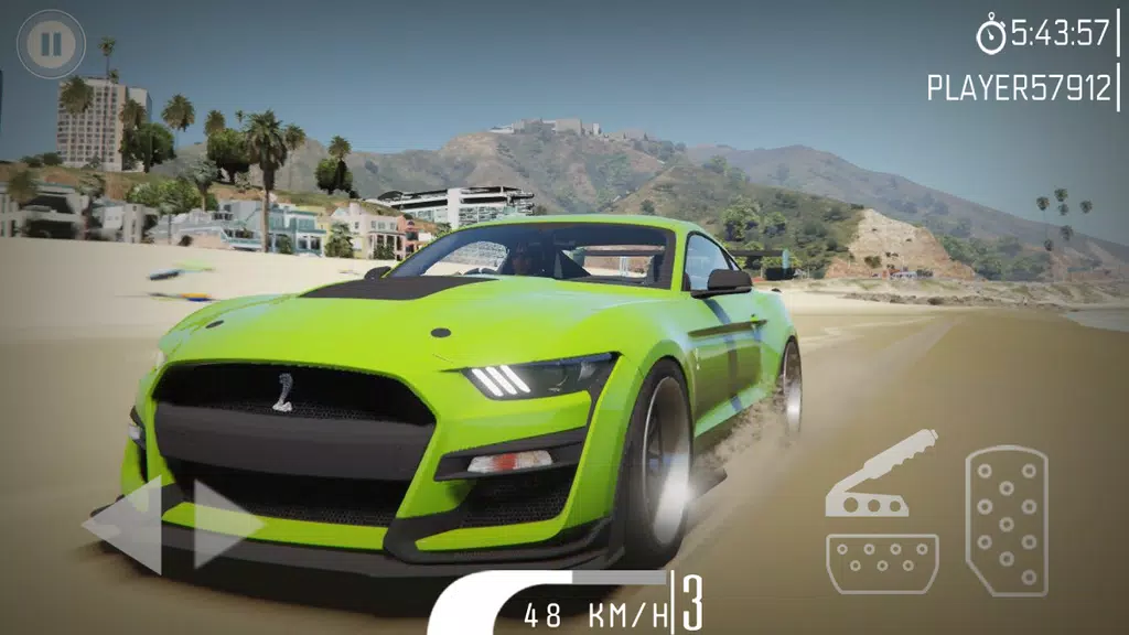 Muscle Mustang Drift & Drag Captura de pantalla 3