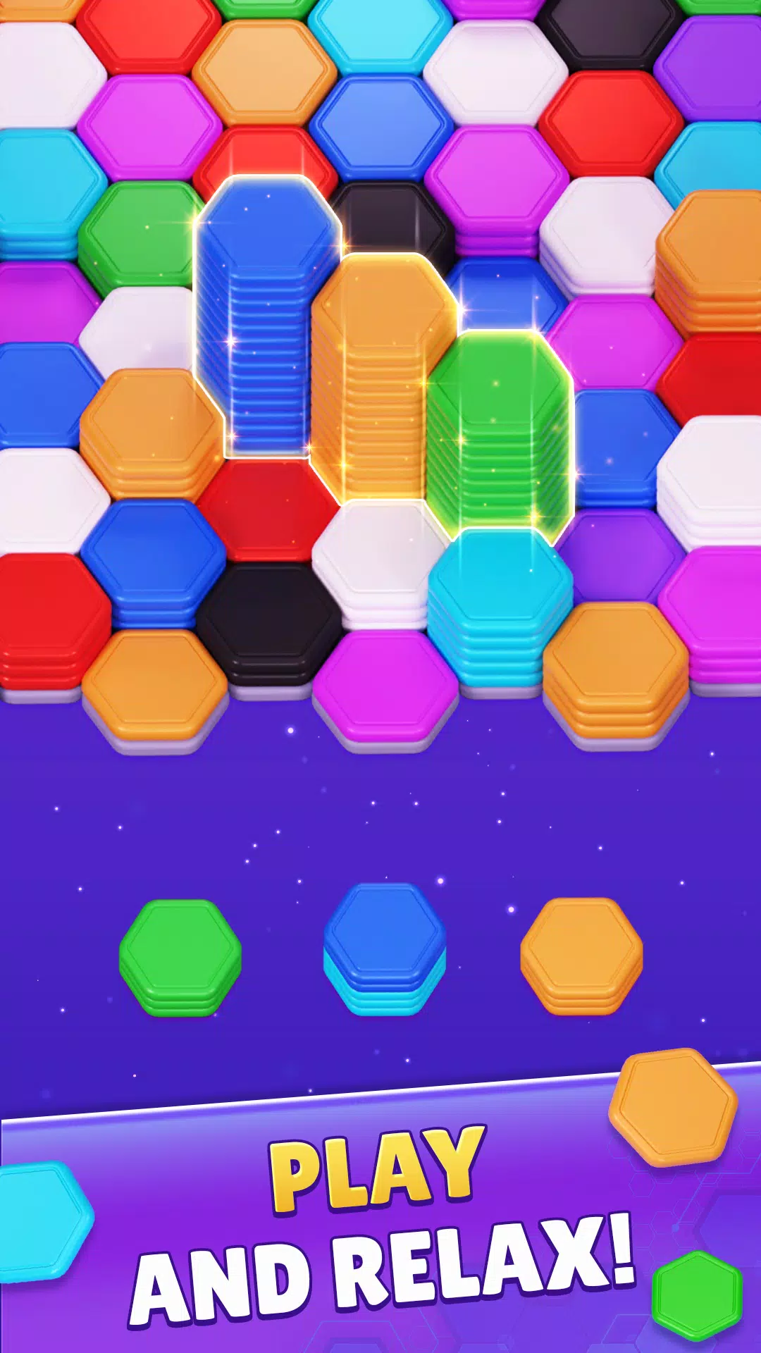 Color Hexa Sort Puzzle Game Zrzut ekranu 0