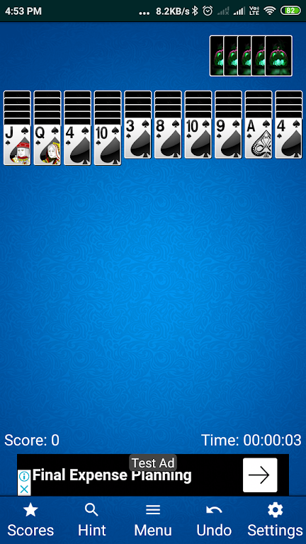 solitaire King- Playing Card Game Ekran Görüntüsü 1