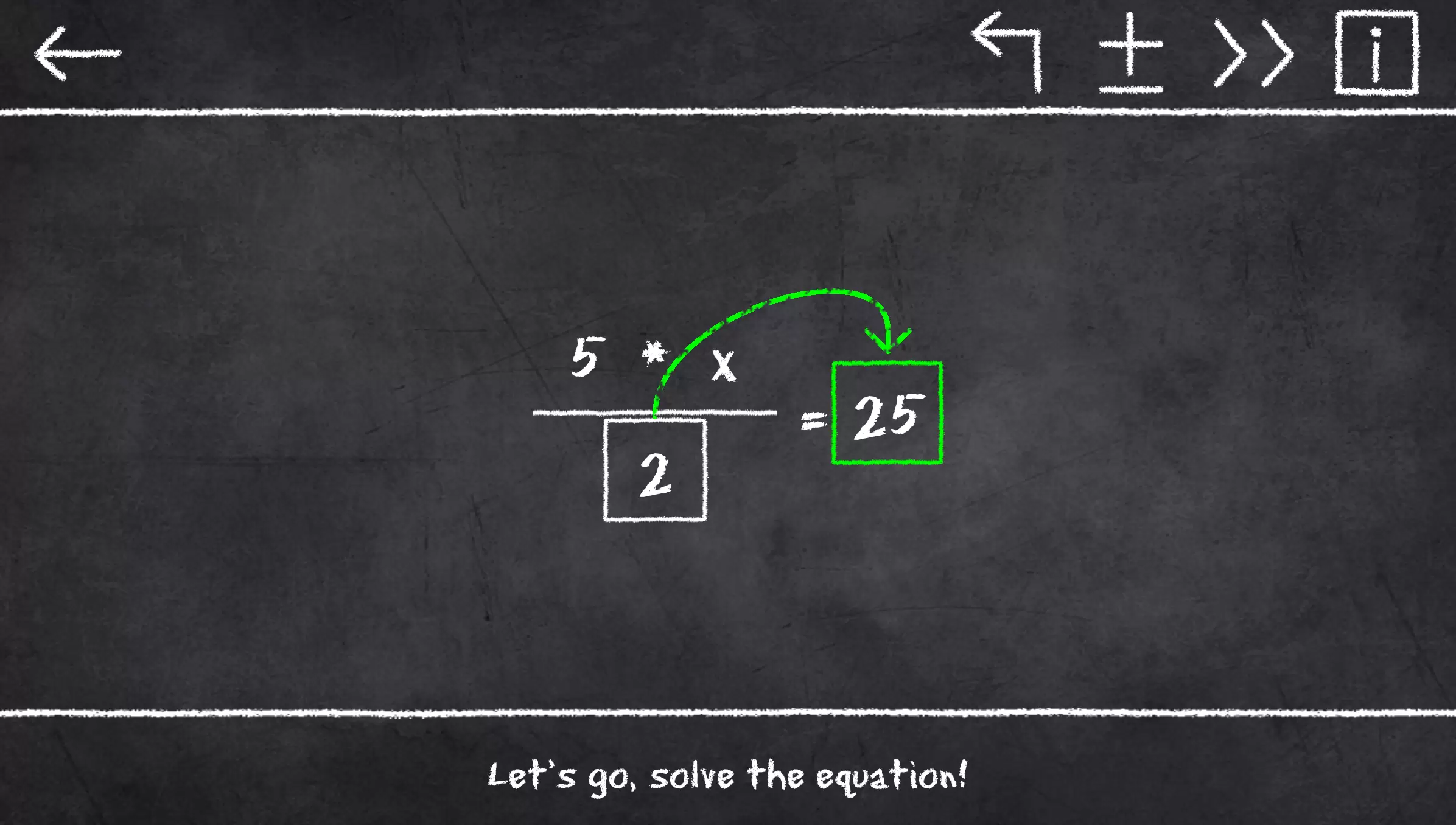 x=1: Learn to solve equations Ekran Görüntüsü 3