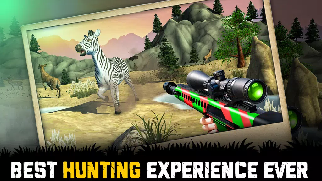 Wild Animal Hunting 3D Offline应用截图第2张