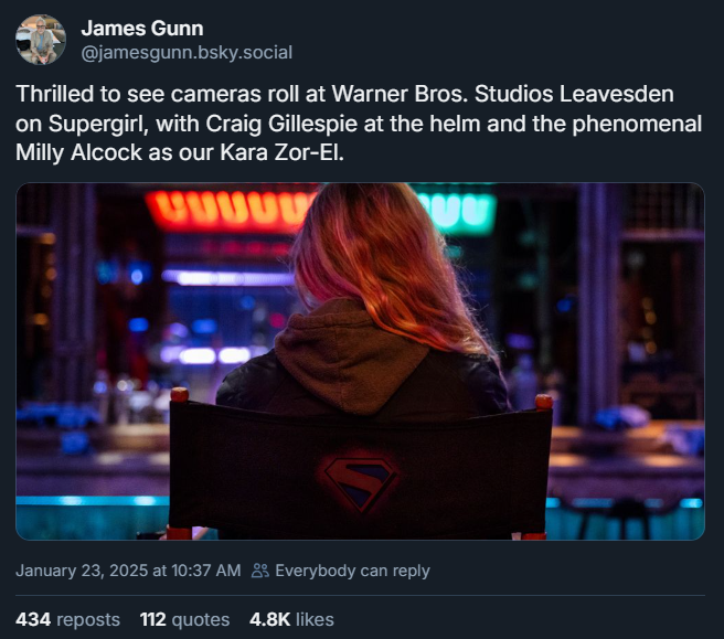 Milly Alcock sebagai Supergirl
