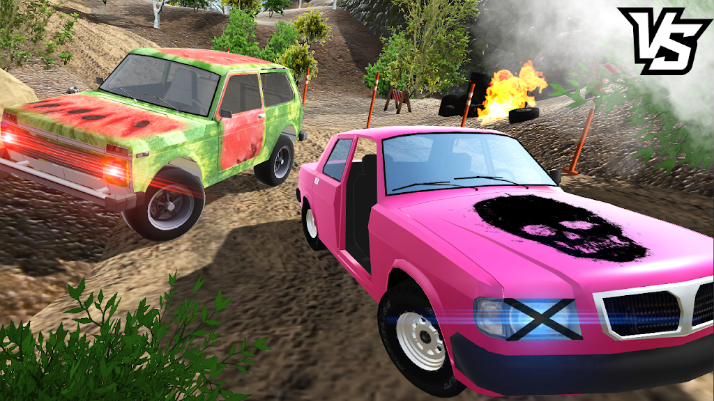 Russian Cars: Crash Simulator ဖန်သားပြင်ဓာတ်ပုံ 3