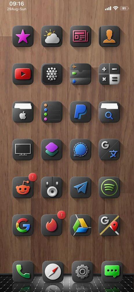 Shiiny Icon Pack Mod Captura de tela 2