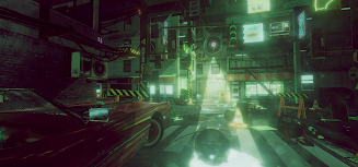 VR Cyberpunk City 스크린샷 0