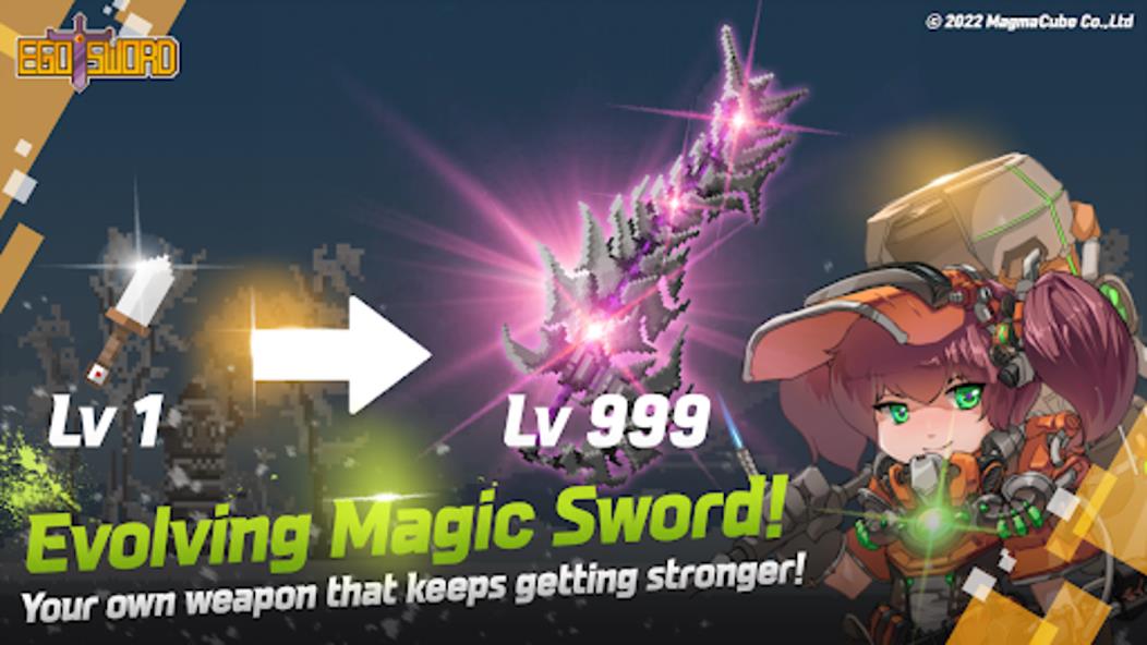 Ego Sword : Idle Hero Training Mod ภาพหน้าจอ 0