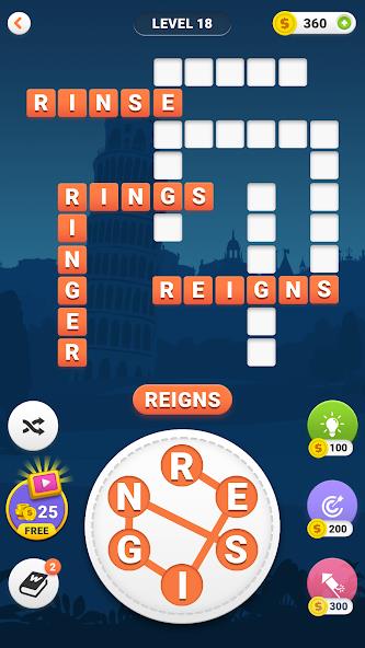 Word Search: Crossword puzzle Mod應用截圖第2張