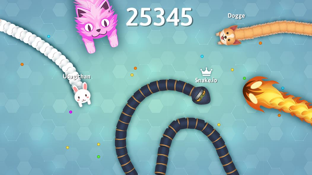 Snake.io - Fun Snake .io Games Mod স্ক্রিনশট 0