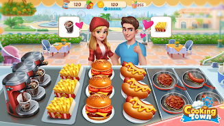 Schermata Cooking Town - Restaurant Game 1