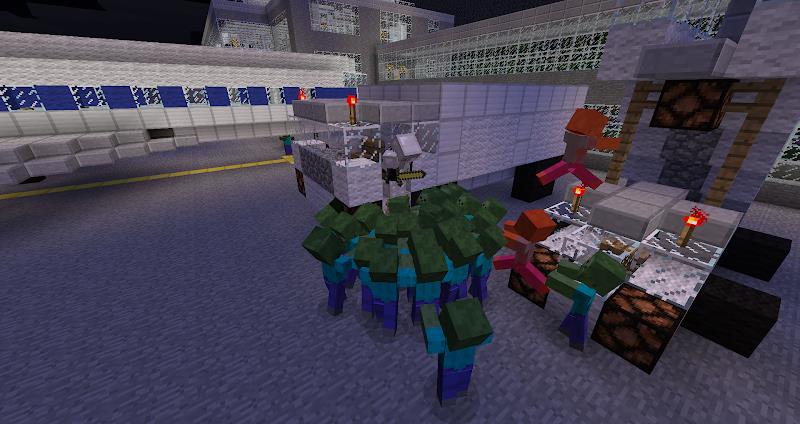 Minecraft: Zombie and Mutant Screenshot 3