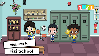 Tizi Town - My School Games Captura de pantalla 0