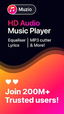 Muzio Player - Music Player - MP3 Player ဖန်သားပြင်ဓာတ်ပုံ 0