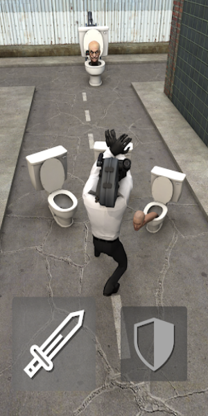 Toilet Fight स्क्रीनशॉट 0