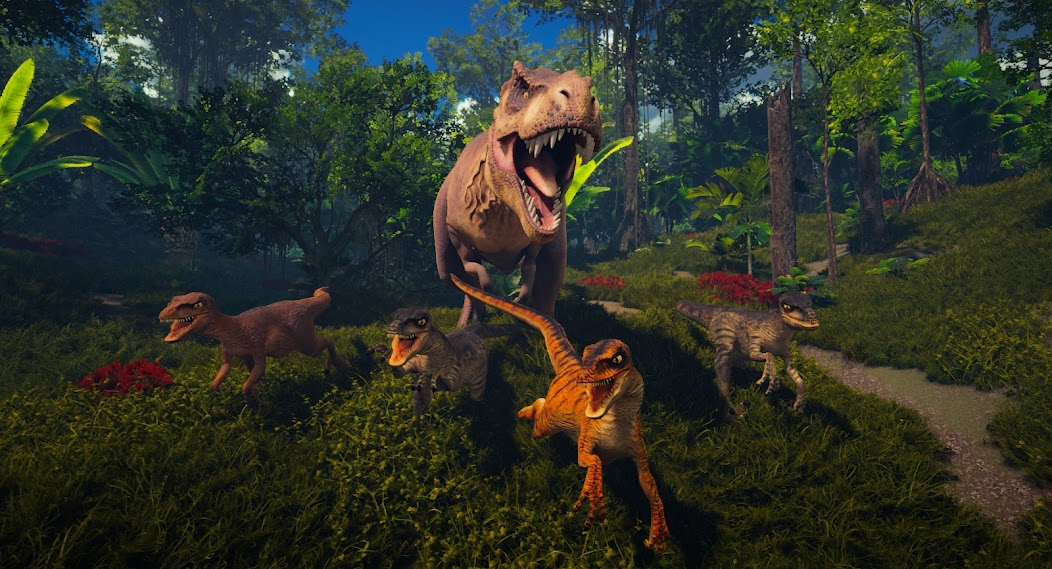 Schermata Jurassic.io Dinosaur World Mod 3