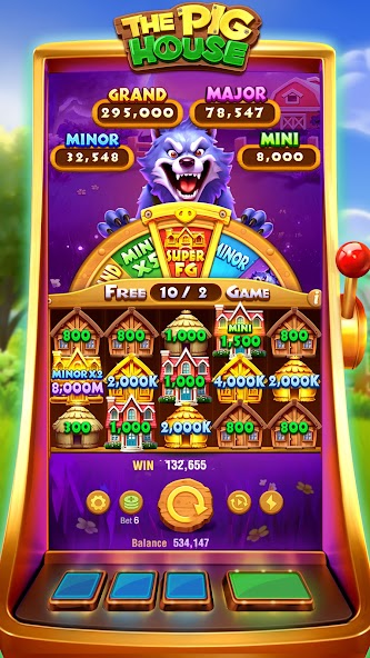 The Pig House Slot-TaDa Games 스크린샷 0