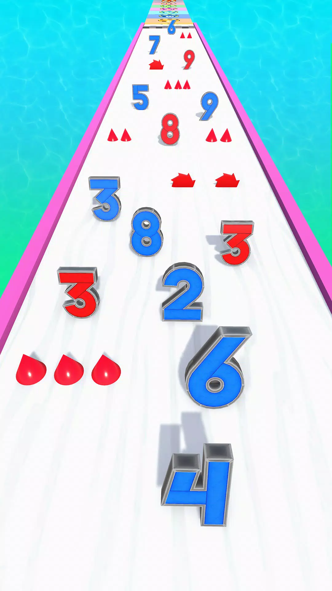 Number Master Run 3D Games স্ক্রিনশট 0