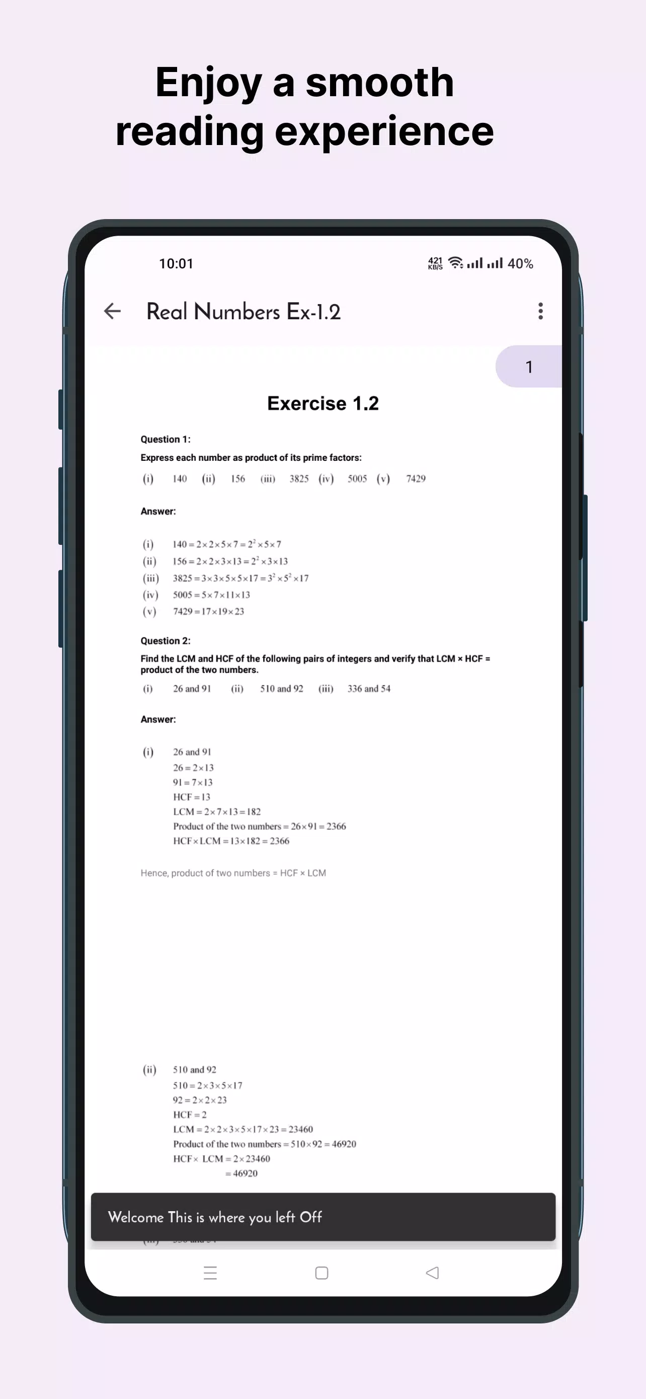 Class 10 NCERT Solutions 스크린샷 3