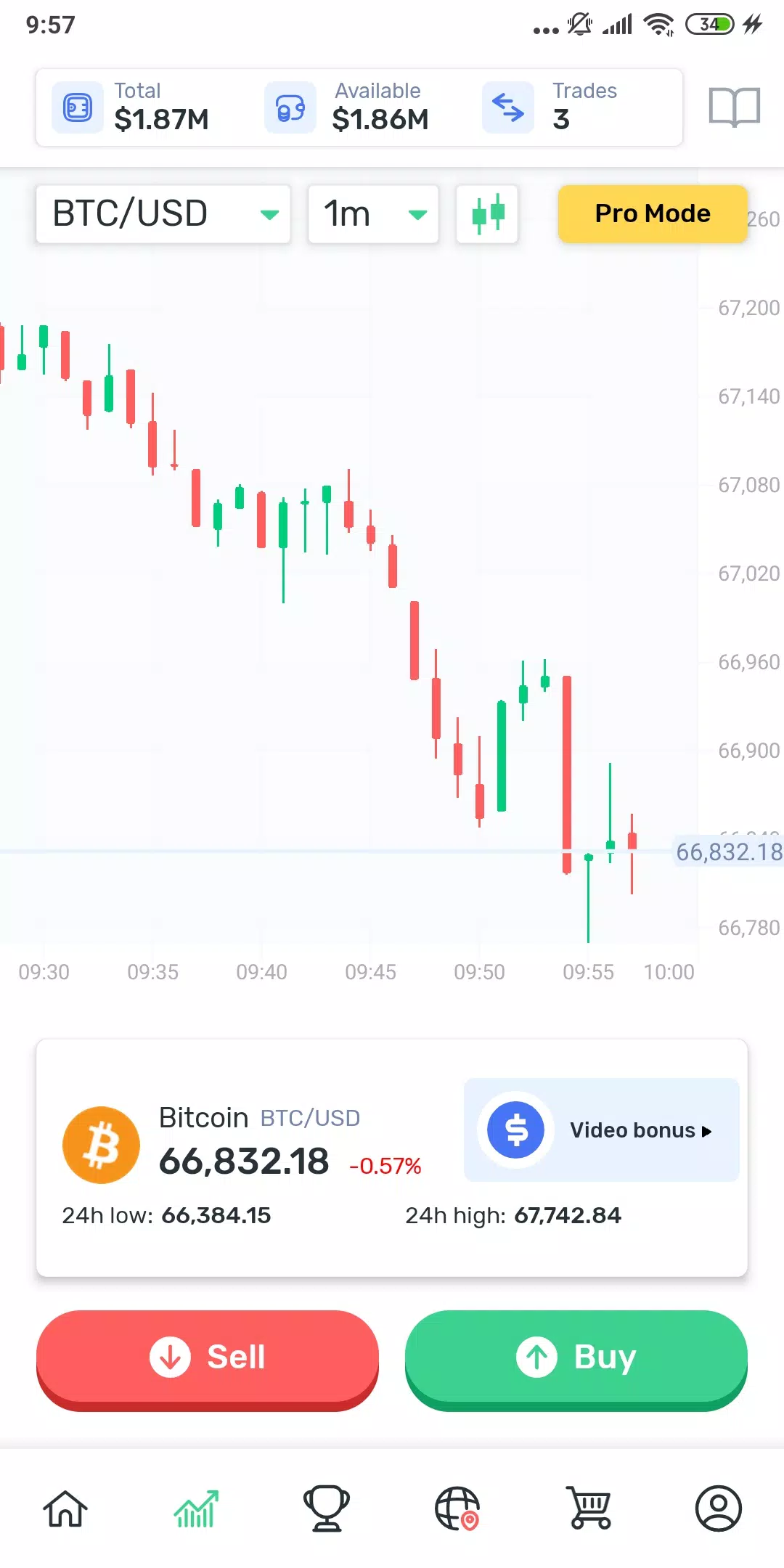 Cryptomania Tangkapan skrin 1