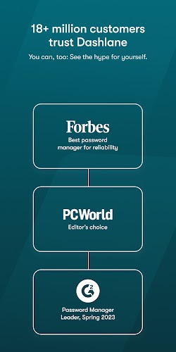 Dashlane - Password Manager Capture d'écran 0