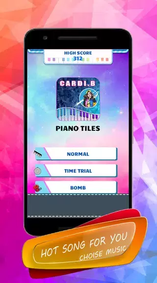 Cardi B - Piano Tiles स्क्रीनशॉट 1