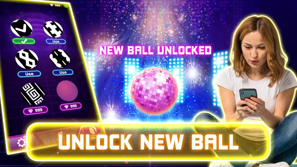 Dancing Ball - Twist EDM Rhythm Game Zrzut ekranu 3